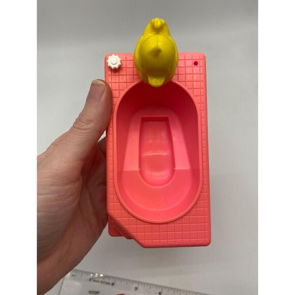 Vintage 1995 Mattel Barbie Bathtime Fun Kelly Pink Bathtub - Picture 8 of 8